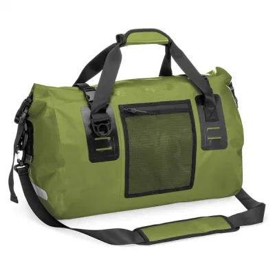 Нейлон 420d/PU+TPU с логотипом под заказ, спортивная сумка для кемпинга, водонепроницаемая сухая спортивная сумка