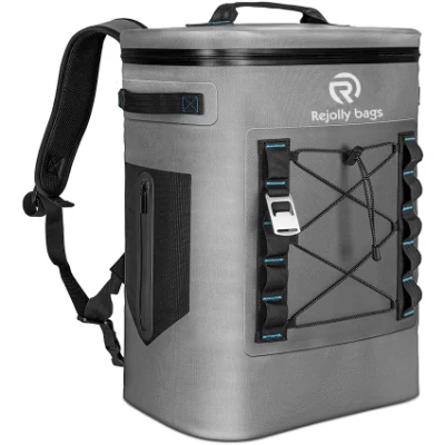Изолированный холодильник на 20 л, водонепроницаемый, сохраняет прохладу и тепло в течение 72 часов с 5-слойной изоляционной герметичной системой, мягкая сумка-холодильник для кемпинга, сухой рюкзак для рыбалки