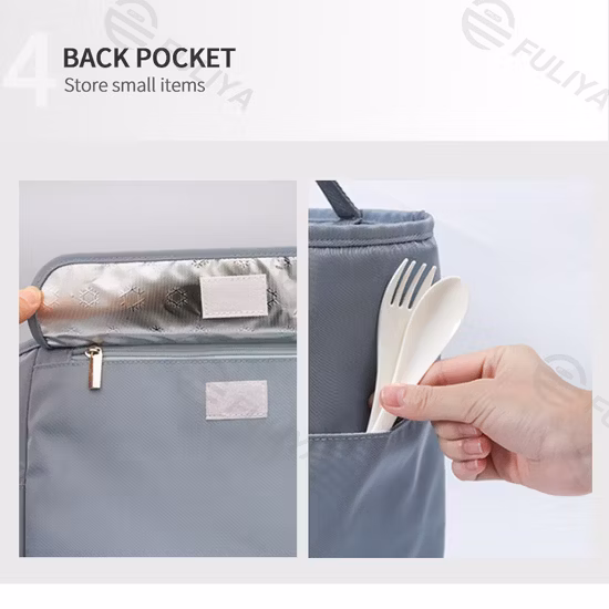 Изготовленная на заказ сумка-холодильник для мамы с изоляцией из белого ПВХ большой емкости для пикника